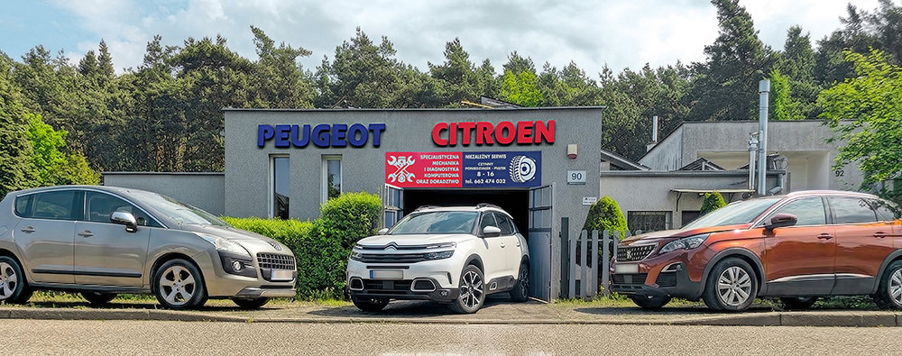 Peugeot Piła-Citroen Piła Serwis warsztat. Mechanik sachochodowy Peugeot i Citroen w Pile